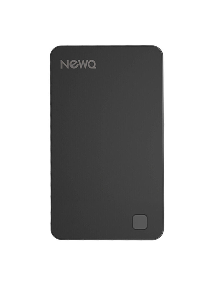 NEWQ External Hard Drive Disk with WiFi 2TB Black