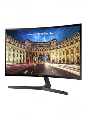 23.5-Inch Curved LED Monitor 23.5inch Black