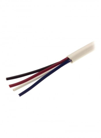 Box Speaker Cable White