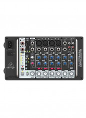 8-Channel Multi-FX Processor Powered Mixer PMP500MP3 Black
