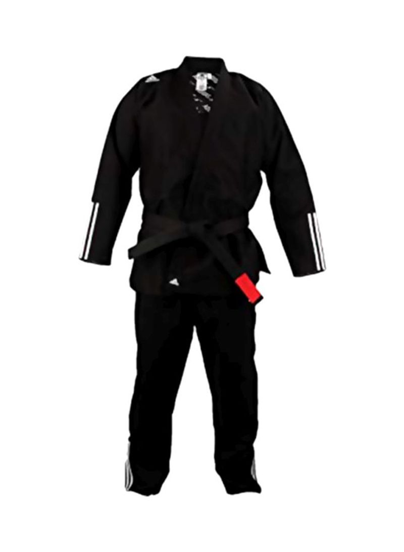 Quest Brazilian Jiu-Jitsu Uniform - Black, A4 A4