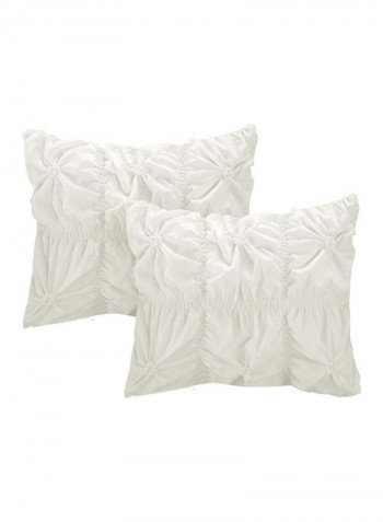 6-Piece Comforter Set White