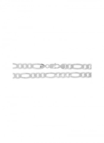 925 Sterling Silver Gauge Figaro Chain Necklace