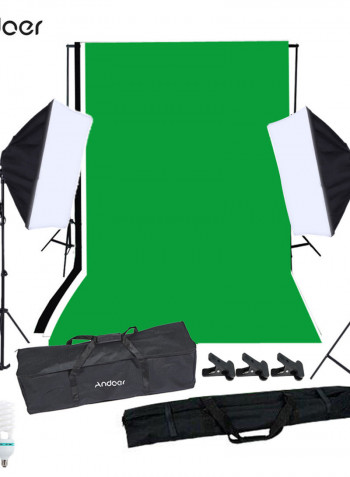 14-Piece Photography Studio Portrait Light Tent Kit Multicolour