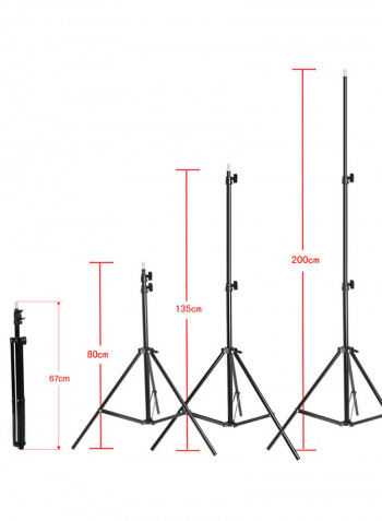 14-Piece Photography Studio Portrait Light Tent Kit Multicolour