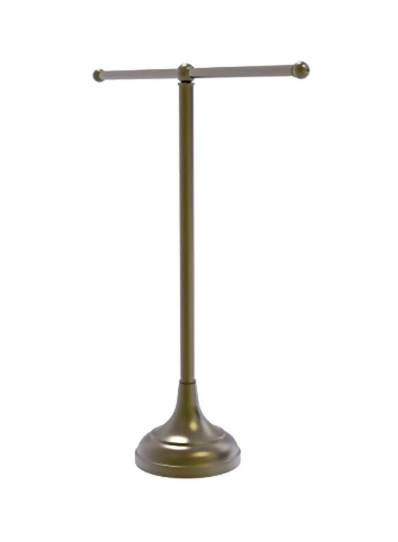 Towel Holder Stand Gold 20x5.5x20inch