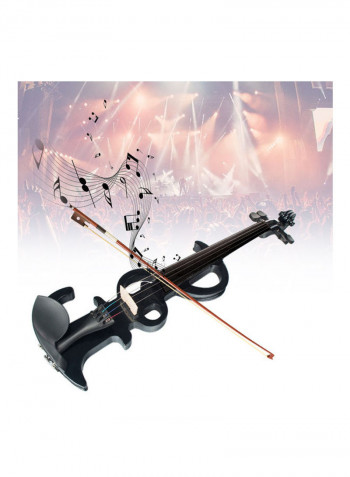5-Piece Electronic Silent Violin Set