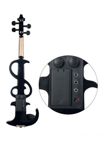 5-Piece Electronic Silent Violin Set