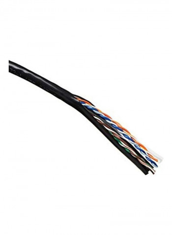 Ethernet Solid Bulk Cable 300meter Black