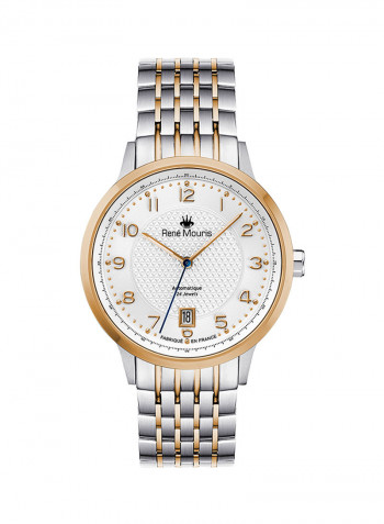 Men's Fidele Stainless Steel Analog Automatic Wrist Watch R4-10103RM3