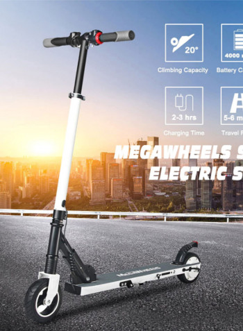 Ultra-Lightweight Foldable Electric Kick Scooter 83 x 29centimeter