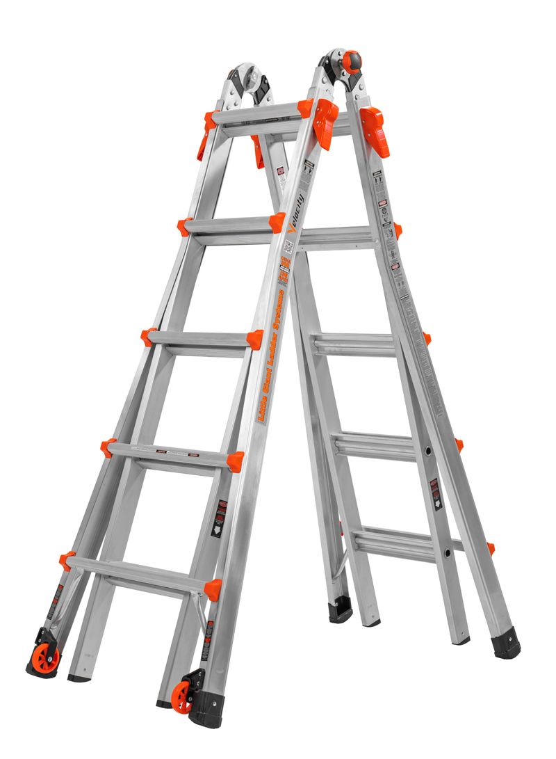 M22 Velocity Ladder  Silver Aluminum 22feet