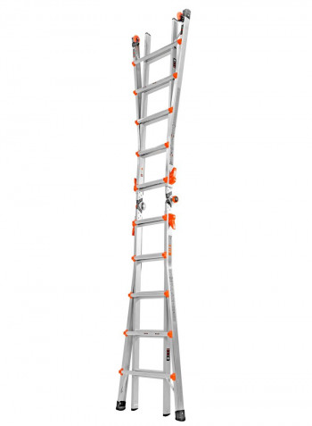 M22 Velocity Ladder  Silver Aluminum 22feet