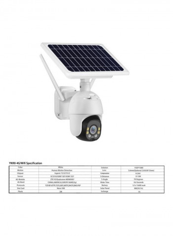 Outdoor Wireless Solar Surveillance Camera