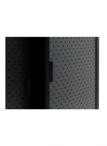 Virum 2 Doors Cabinet Black