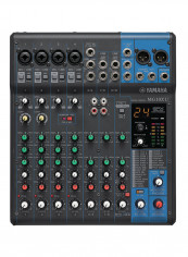 10-Input Digital Mixing Console MG10XU Black
