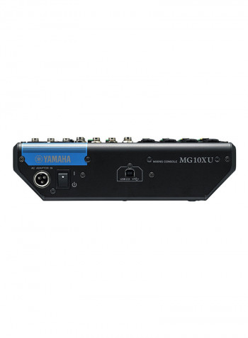 10-Input Digital Mixing Console MG10XU Black