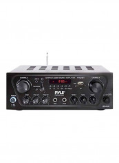 Bluetooth Channel Home Power Amplifier PTA24BT Black