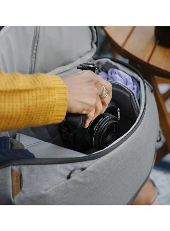 Everyday Zippered Backpack V2 20L Ash