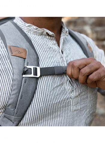 Everyday Zippered Backpack V2 20L Ash