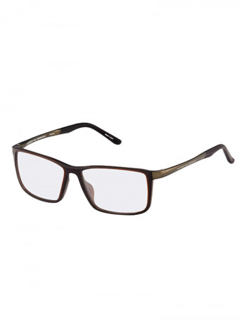 Men's Full Rim Rectangular Eyeglass Frame P8328 B