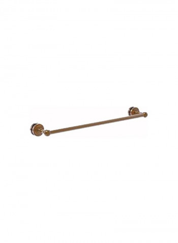 Dottingham Collection Shower Door Towel Bar Brown 24inch