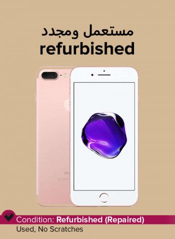 Refurbished - iPhone 7 Plus With FaceTime Rose Gold 128GB 4G LTE