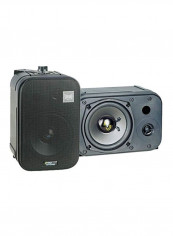 2-Way Bass Reflex Mini-Monitor System PDMN48 Black