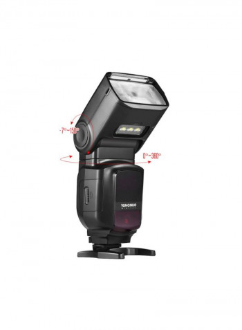 YN968N II Wireless TTL Flash Speedlite 7.8x6.05x20.6centimeter Black