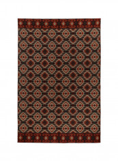 Flatwoven Handmade Area Rug Red 300 x 200centimeter