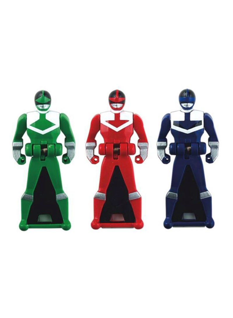 Pack Of 3 Time Force Legendary Ranger Action Figures 2.5-Inch 38264