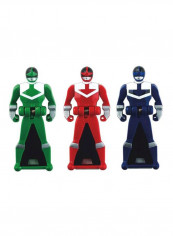 Pack Of 3 Time Force Legendary Ranger Action Figures 2.5-Inch 38264