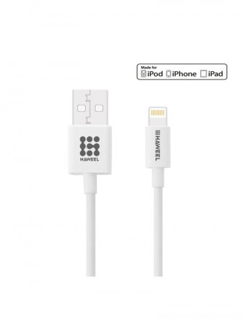 35-Piece USB Data Sync Charging Cable Set 1meter White