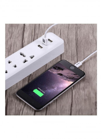 35-Piece USB Data Sync Charging Cable Set 1meter White