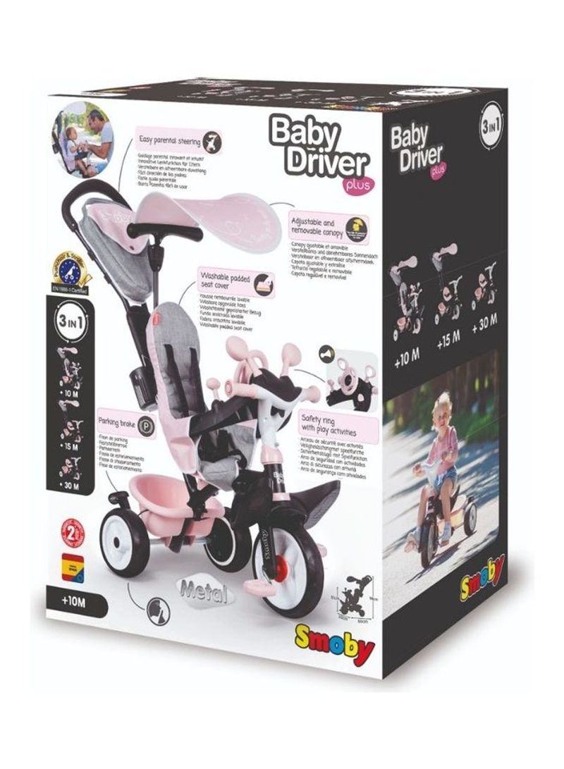 3-In-1 Baby Driver Plus Tricycle
