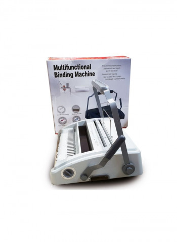 Multifunctional Comb Binding Machine White/Black