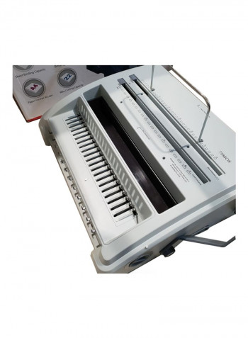 Multifunctional Comb Binding Machine White/Black