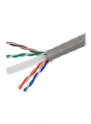 Cat6 Ethernet Cable 1000feet Grey