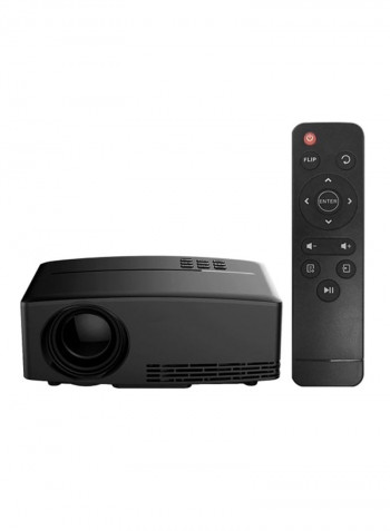 1080P LED Projector - US Plug V2908US Black