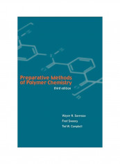 Preparative Methods Of Polymer Chemistry Hardcover 3