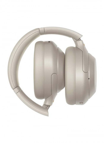 WH-1000XM4 Wireless Noise Cancelling Bluetooth Over-Ear Headphones Silver