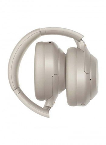 WH-1000XM4 Wireless Noise Cancelling Bluetooth Over-Ear Headphones Silver