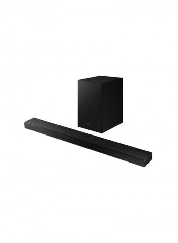 3.1ch Soundbar System With Wireless Subwoofer HW-A650/ZN Black