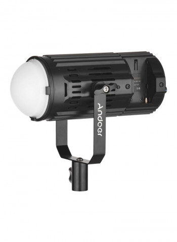 4-Piece LED Video Light With Remote Control Set Black