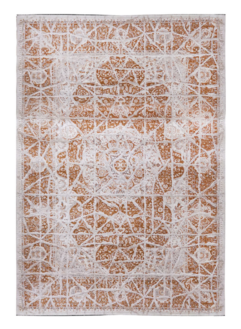 Bronze Collection Classic Printed Area Rug Brown/Grey 200 x 290cm