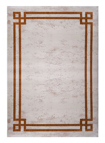 Bronze Collection Classic Printed Area Rug Grey/Brown 200 x 290cm