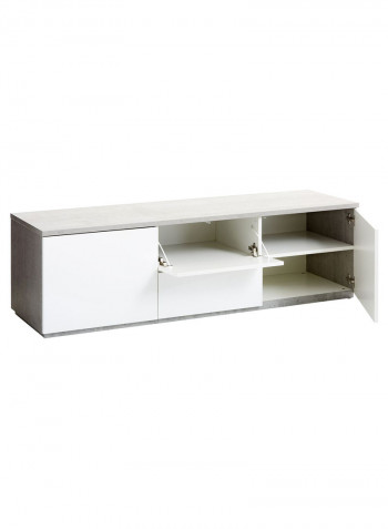 Jernved Television Bench White Gloss