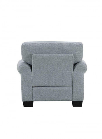 1 Seater Luella Fabric Sofa Grey 107x87x87cm
