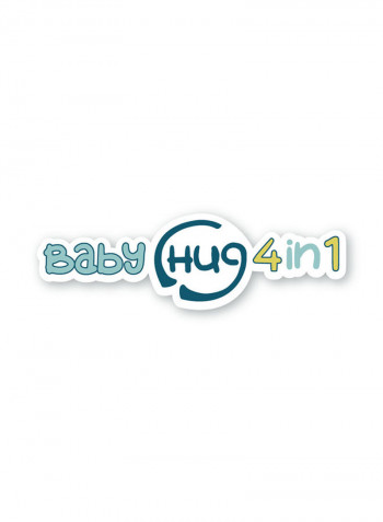 Baby Hug Air 4-In-1 Convertible Baby Cradle 0M-3Y, India Ink