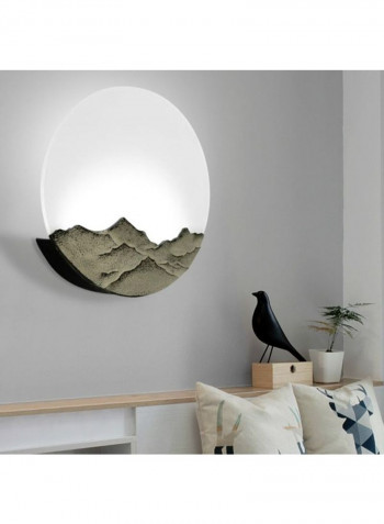 LED Bedroom Wall Lamp Multicolour 65 x 65 x 8centimeter